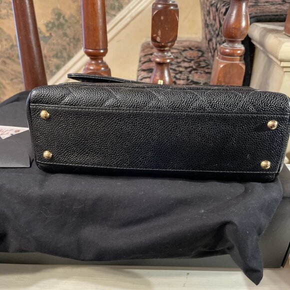 Chanel Shoulder Bag Double flap Black Caviar Leather new - Picture 8 of 16